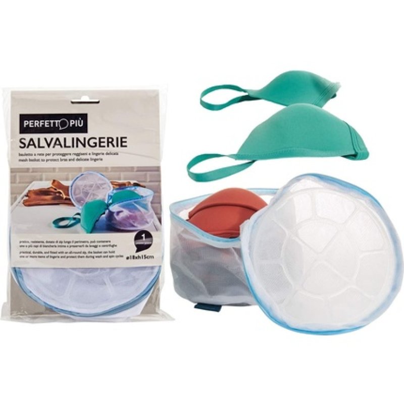 Perfetto Washing Machine Bag Save Wundry Ø 18 Cm And Height 15 Cm. Bras