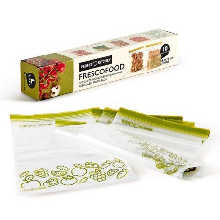 Frescofood Cooling/Freezing Bags Size L 10 Pieces 25.5 x H 33 cm