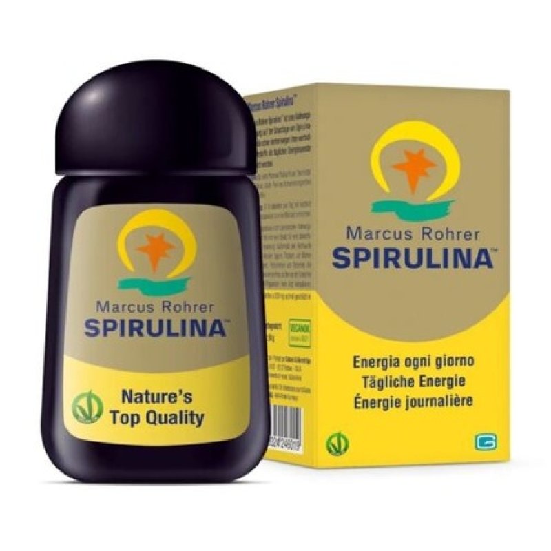 Spirulina Marcus Rohrer Dietary Supplement 180 Tablets