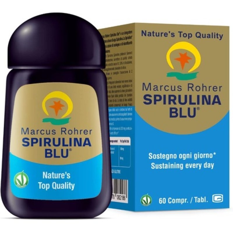 Giuriati Group Marcus Rohrer Spirulina Blu 60 Tablets