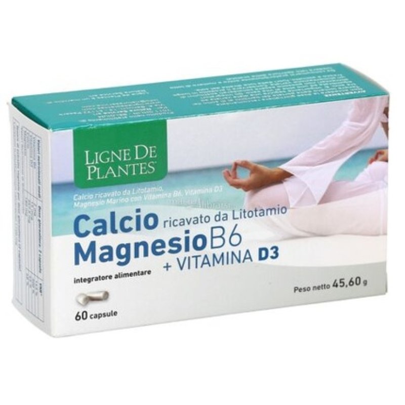 Ligne De Plantes Calcium Magnesium B6 Vitamin D3 Dietary Supplement