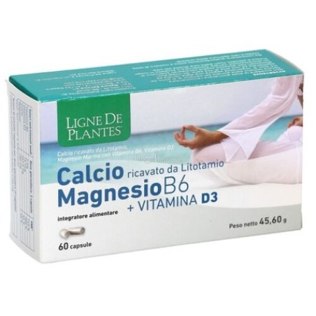 Ligne De Plantes Calcium Magnesium B6 Vitamin D3 Dietary Supplement