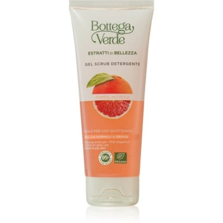 Bottega Verde Pink Grapefruit Exfoliating Gel Cleanser - for normal and oily skin, 100 ml