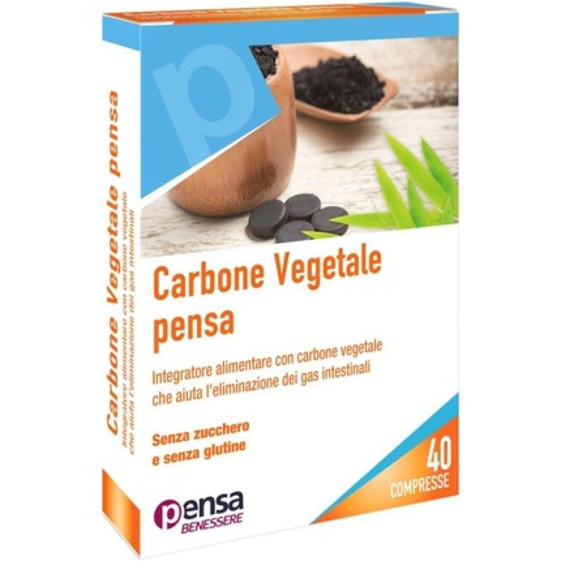 Pensa Pharma Charcoal Pensa Food Supplement 40 Tablets