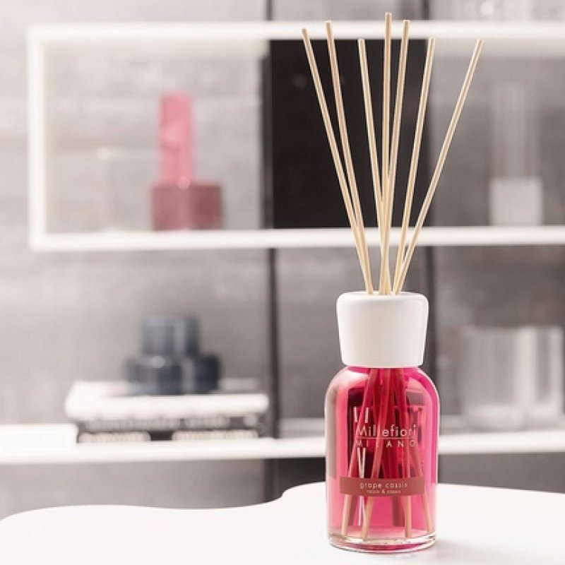 Millefiori Grape Cassis Refill Bottle 250ml for Natural Room Fragrance Diffuser