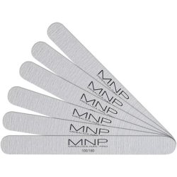 Mesauda Nail Pro Straight File Zebra 100/180 - Pack of 6