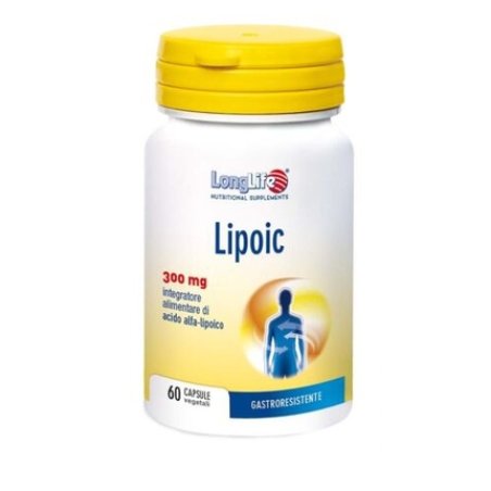 Lipoic 300mg LongLife Vegetarian Capsules 60