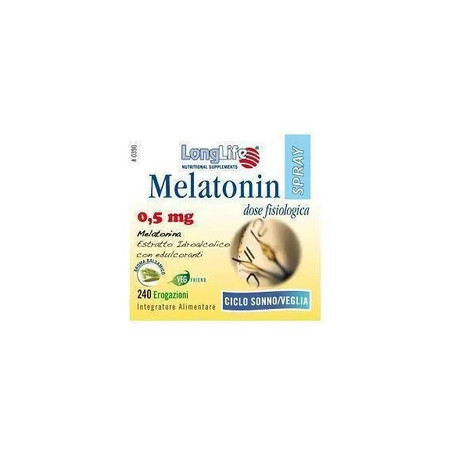 Phoenix Long Life Longlife Melatonin Spray 0.5 Mg 30 Ml