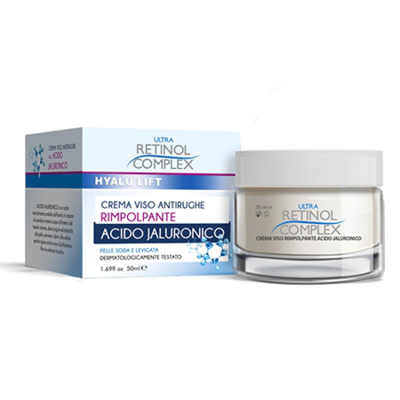 Ultra Retinol Complex Face Plumping Cream 50ml with Hyaluronic Acid