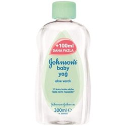 Johnson's Baby Baby Oil with Aloe Vera 300ml
