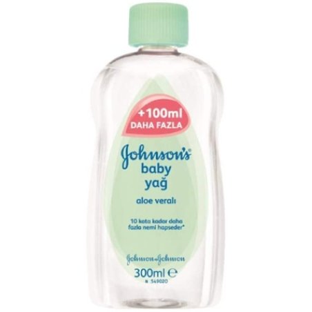 Johnson's Baby Baby Oil with Aloe Vera 300ml