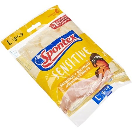 Spontex Sensitive Gde, 153018, L 2er Pack