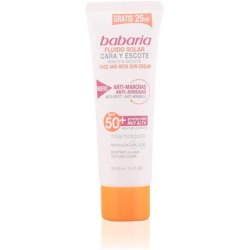 Babaria Face and Neck Anti-Blemish Sunscreen Fluid SPF50 75ml