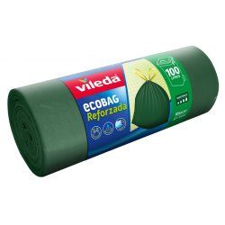 Vileda Ecobag sac poubelle 100 L Vert 10 pièce(s)