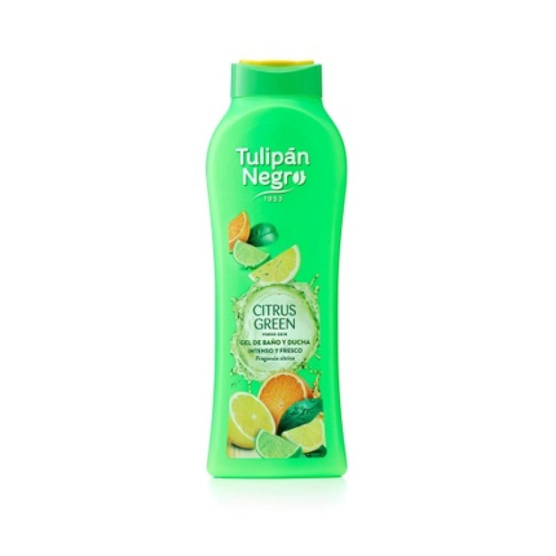 Tulipan Negro Citrus Green Bath Gel 650ml