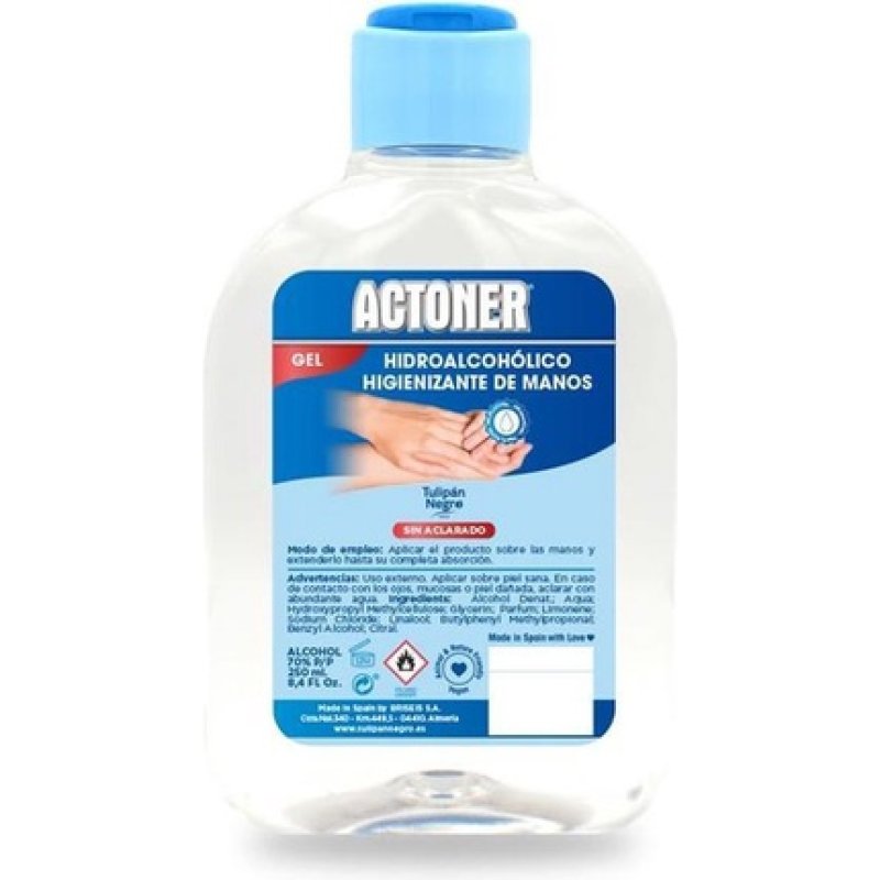 Actoner Hydroalcoholic Gel Hand Sanitizer 250ml