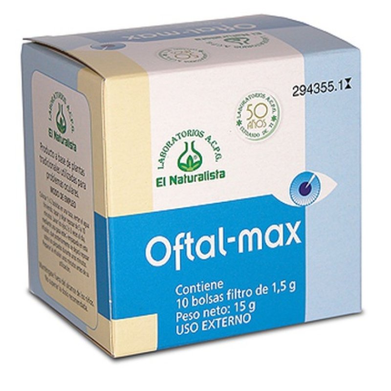 El Natural Oftal-Max 10 Bolsitas Infusion