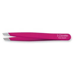 12278 Slanted Tweezers Stainless Steel 9cm