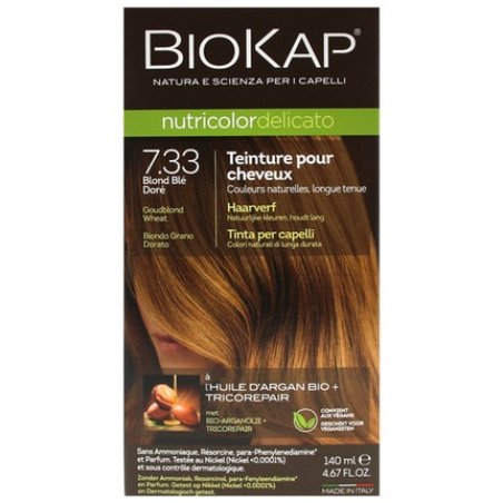 Biokap Nutricolor Delicato Permanent Hair Coloring Cream with Natural Ingredients