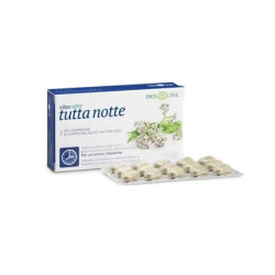 Bios Line Biosline Vitacalm Tutta Notte With Melatonin Sleep Supplement 30 Tablets Fast Release