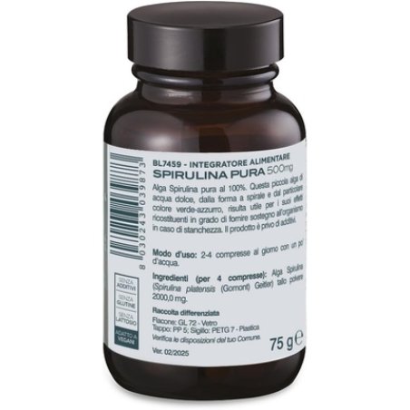 Bios Line Principium Pure Spirulina 150 Tablets 500mg Supplement