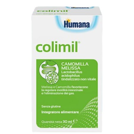 Humana Colimil Supplement For Regular Intestinal Motility And Gas Elimination 30 Milliliters
