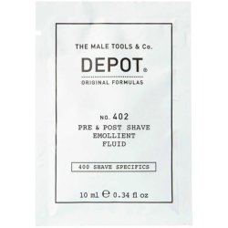 Depot Pre And Post Shave Emollient Lotion For Face - 10 Ml