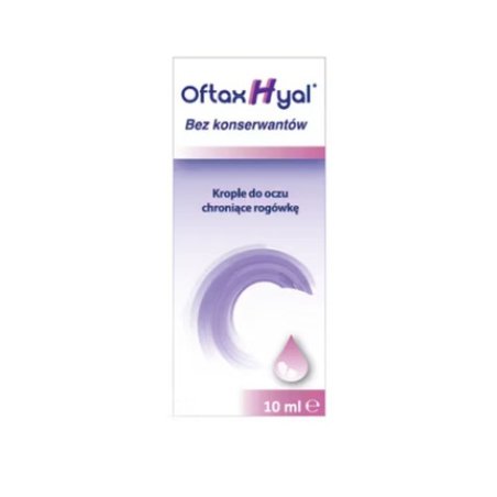 Oftaxhyal Eye Drops 10ml Hyaluronic Acid Cornea Protection