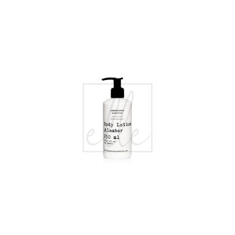 Laboratorio Olfattivo Body Lotion Alambar - 250 Ml