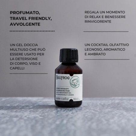 Bullfrog Multi-Use Shower Gel 100ml