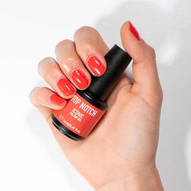 Top Notch by Mesauda Iconic Colour Gel vernis à ongles 14 ml Rouge