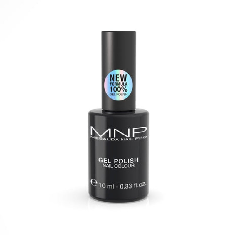 Mesauda Nail Pro MNP 100% Gel Polish, Black Out, 10ml