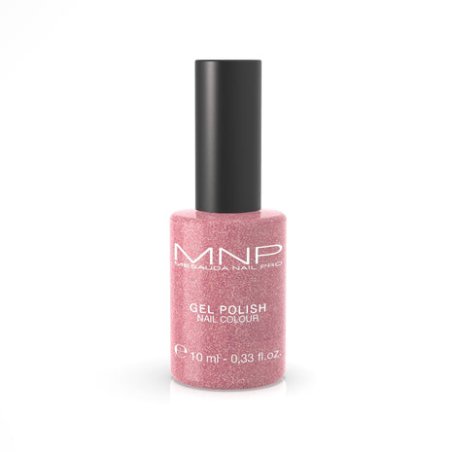 Mesauda Nail Pro MNP Pink Glitter vernis à ongles avec gel 10 ml Rose