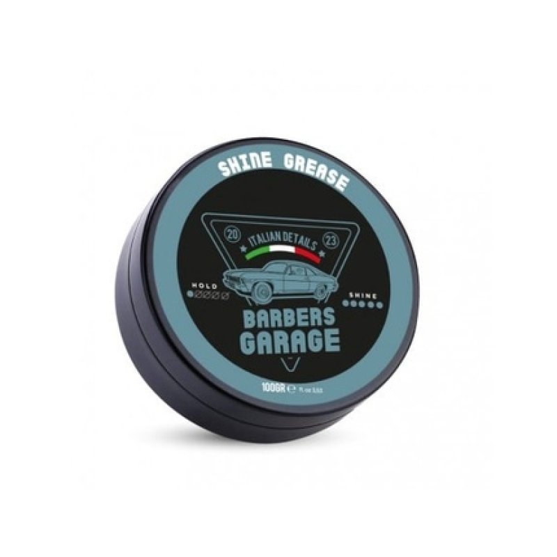 Barbers Garage Shine Grease - Hair Styling Gel