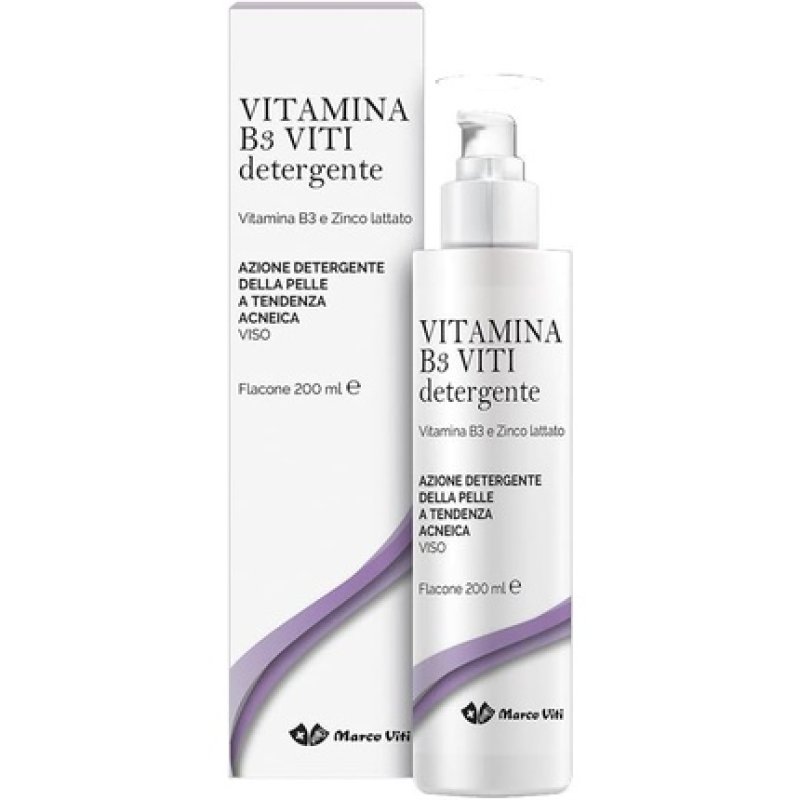 Marco Viti Vitamin B3 Viti Acne Skin Cleanser 200ml