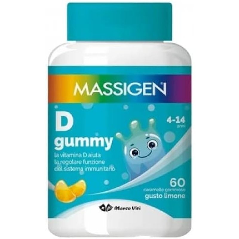 Massigen D Gummy Dietary Supplement 60 Gummy Bears