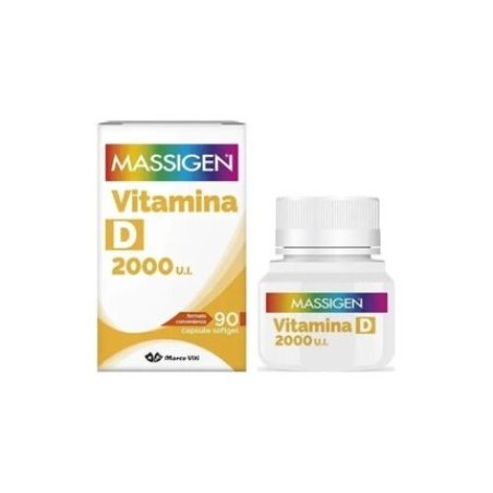 MARCO VITI Massigen Vitamin D 2000 IU Supplement 90 Capsules