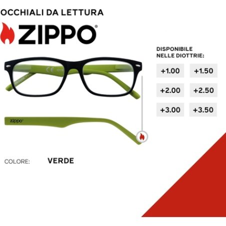 Zippo Reading Glasses Soft-Line Frame for Men