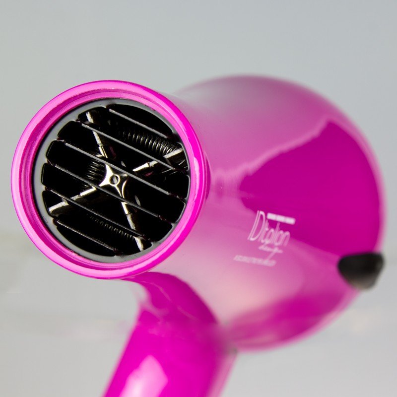 ID Italian Design Professional Hair Dryer with Styling Nozzle 2200W - Pink