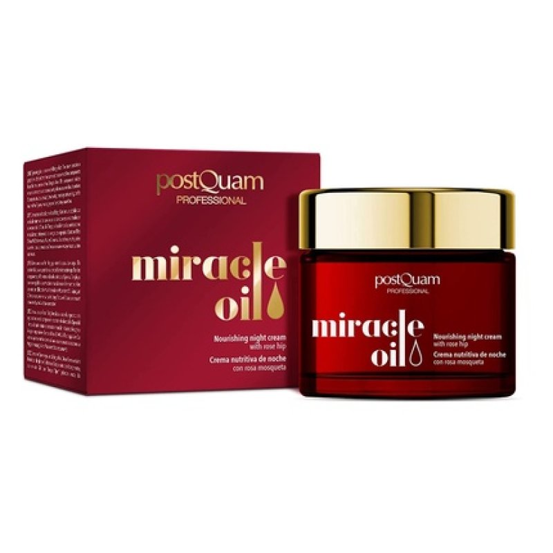 PostQuam Miracle Oil Regenerating and Hydrating Night Face Cream for Women 50ml