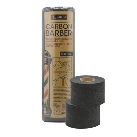 Xanitalia Pro Xan Pro Carbon Neck Paper For Barbers - 100 Bands Uv-C, 5 Pieces