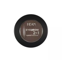 HEAN Eyebrow 2 in 1 Shadow for Eyebrow and Eye Styling 404 Brunette 1.9g