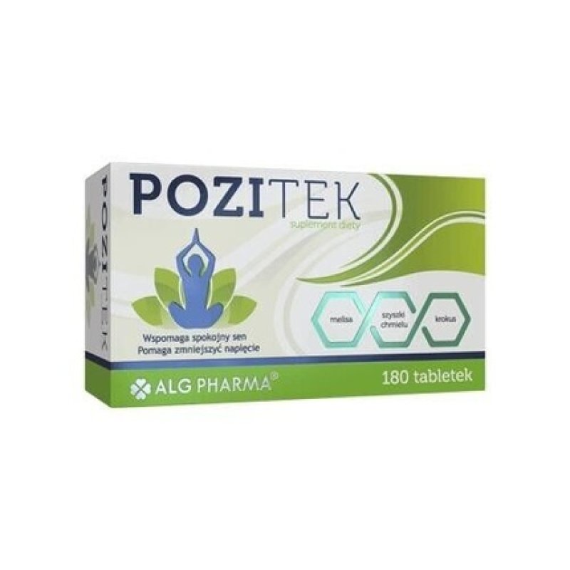 Alg Pharma Pozitek 180 Tablets