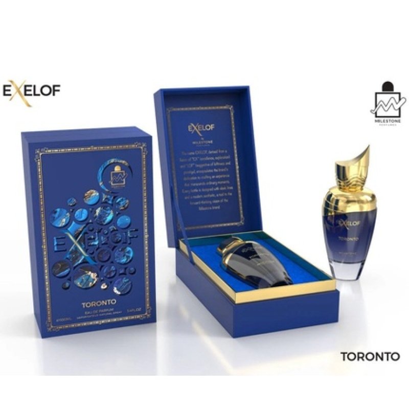 Milestone Exelof Toronto Eau De Parfum 85 Ml