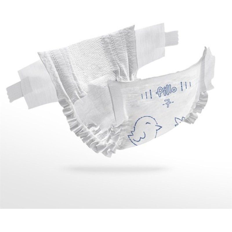 Pillo Baby Nappy Size 7 XXL Leak Protection for Sensitive Skin