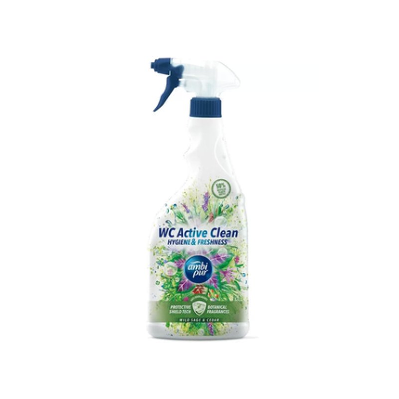 Ambi Pur Wc Active Spray Sage & Cedar - 750ml