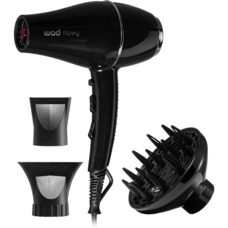 Flowy Black Hair Dryer - Beauty