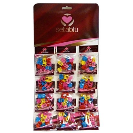 SETABLU Mini Colorful Clips X 10 Pcs in Folder - Toiletry Accessories