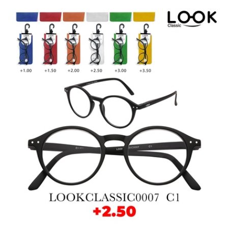 Look Optics Look Classic 0007 C1 2.50 Classic Glasses