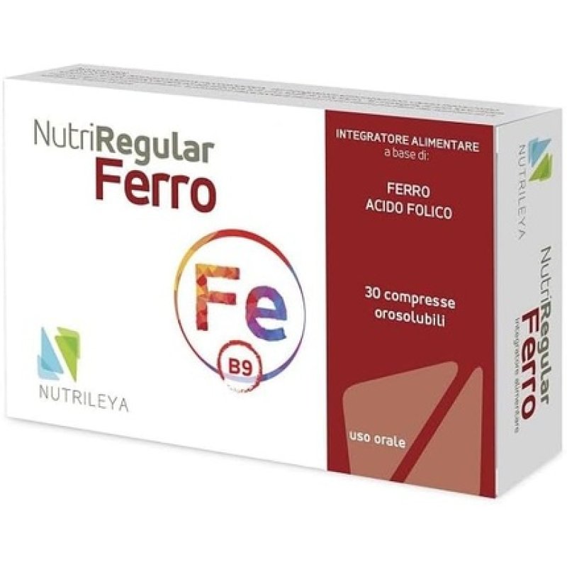 Nutrileya Nutriregular Ferro 30 Orodispersible Tablets